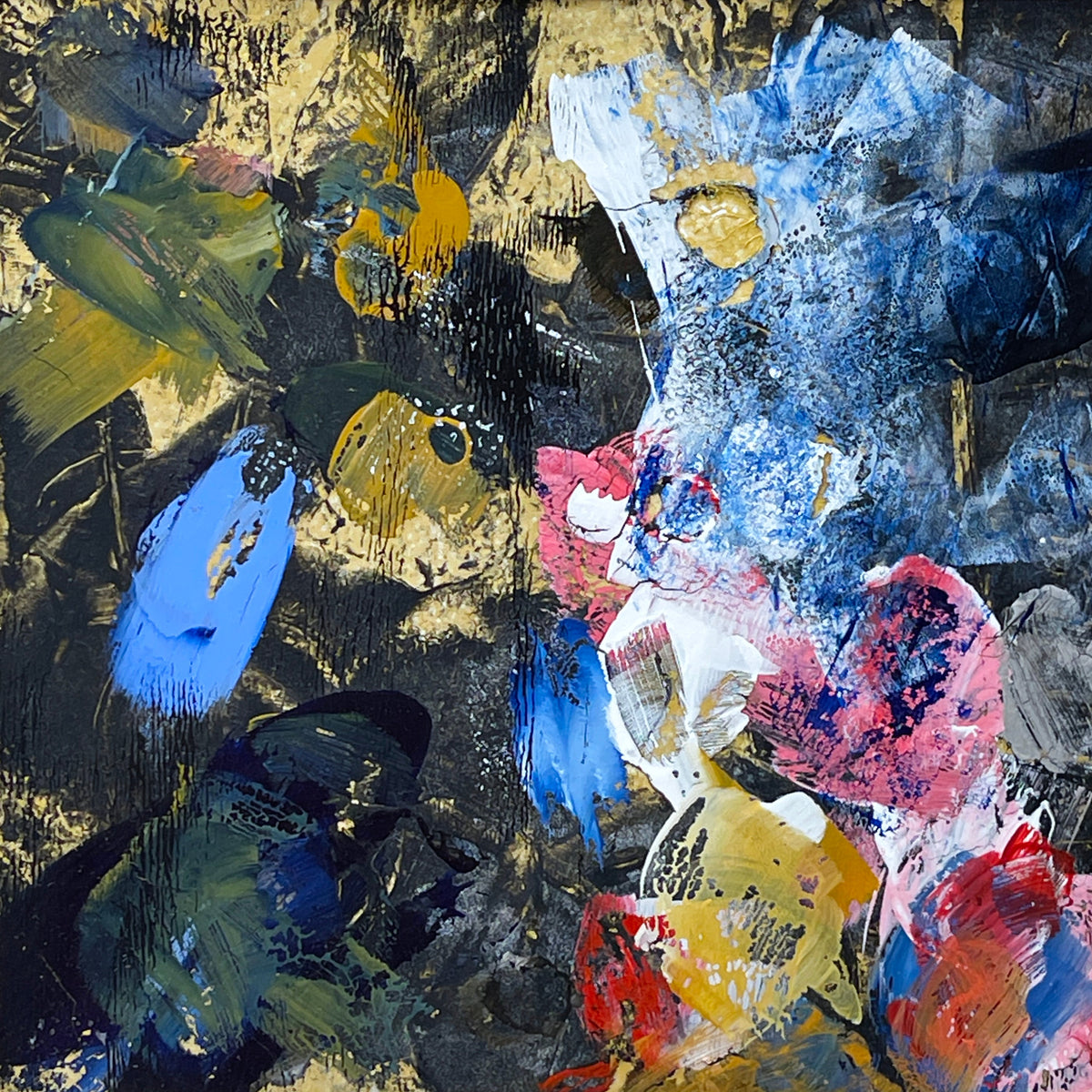 Monotypes: Bursts