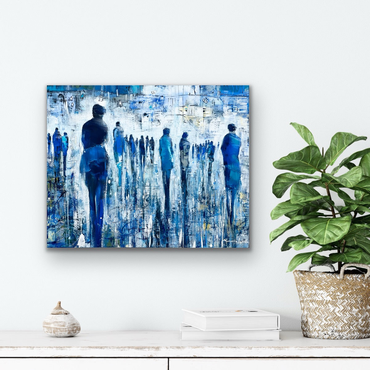 Enter The Dancer<br>40x50x2 cm<br>15.7"x19.7"x0.8"