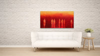 Le sentiment de bien être <br>76.2x152.4x4 cm<br>30”x60”x1.5”