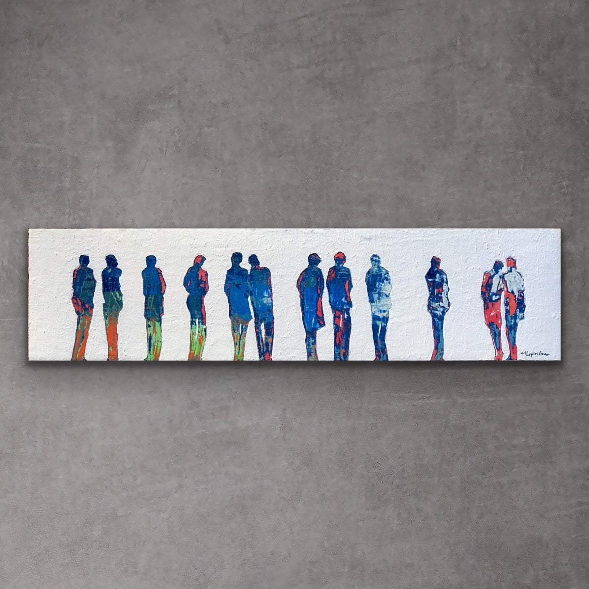 Coexistence<br>15.2x61x4 cm<br>6"x24"x1.6"