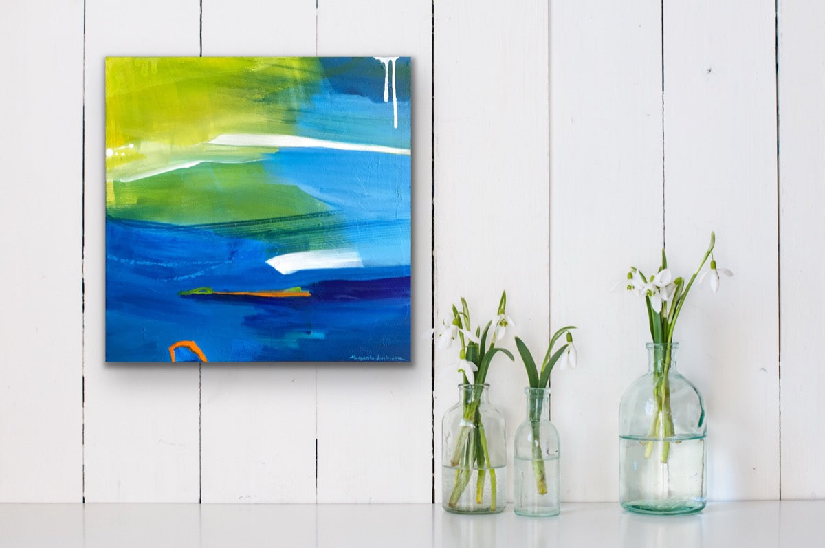 Daydream <br>50.8x50.8x3.8 cm<br>20”x20”x1.5"