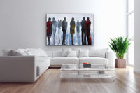 On Les Regarde<br>102x152x4 cm<br>40"x60"x1.6"