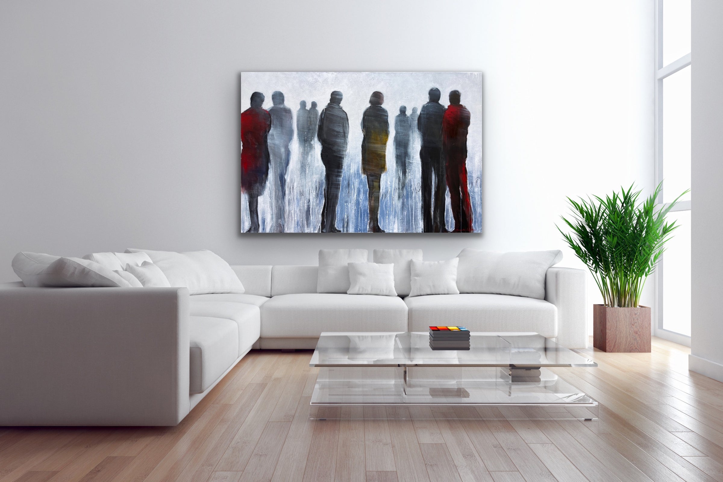On Les Regarde<br>102x152x4 cm<br>40"x60"x1.6"