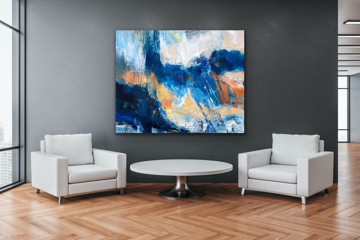 Telltale <br>121.9x152.4x3.8 cm<br>48”x60"x1.5"