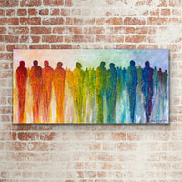 All Together Now<br>54x104x4 cm<br>21.3"x40.9"x1.6"