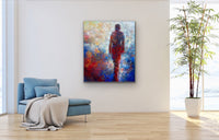 Cloud Walking<br>100x85x3 cm<br>39.4"x33.5"x1.2"