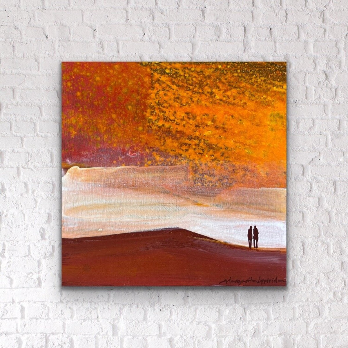 Earth Symphony <br>20x20x3 cm<br>8”x8"x1.2"