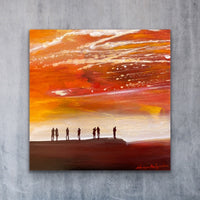 Shooting Stars <br>25x25x3 cm<br>9.8”x9.8”x1.2"