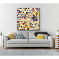 A Contemporary Tale <br>103x103x3 cm<br>40.5"x40.5"x1.2"