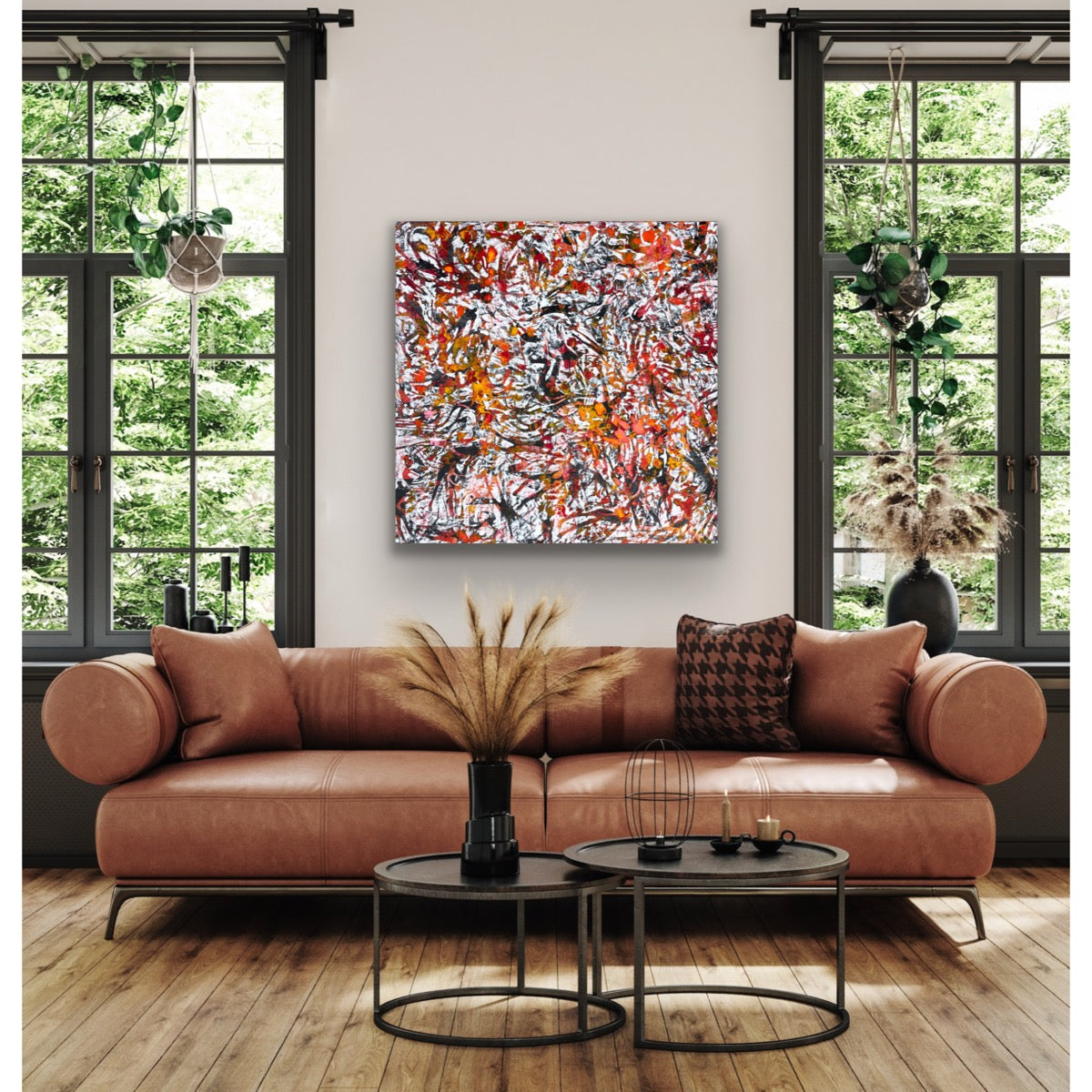 Ad Infinitum <br>103x103x3 cm<br>40.5"x40.5"x1.2"