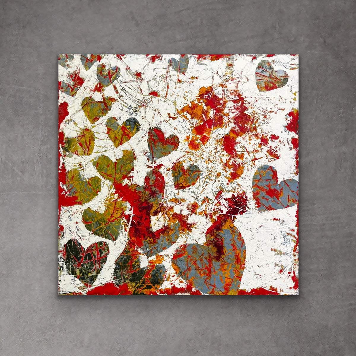Coctail Of Love <br>30x30x2.5 cm<br>11.8"x11.8"x1"