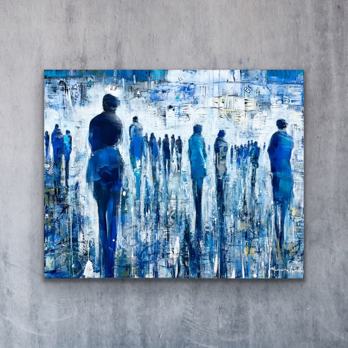 Enter The Dancer<br>40x50x2 cm<br>15.7"x19.7"x0.8"