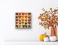 Heartbeat <br>25.5x25.5x2.5 cm<br>10"x10"x1"