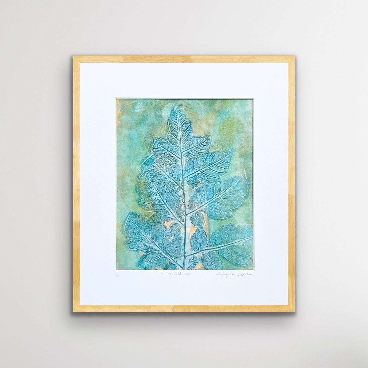 In The Cold <br>25x20 cm, 35x30 cm with mat <br>9.8”x7.9”, 13.8"x11.8" with mat