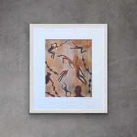 In The Flow <br>25x20 cm, 35x30 cm with mat <br>9.8”x7.9”, 13.8"x11.8" with mat