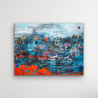 Arrival Of Dusk <br>30.5x42.5x4 cm<br>11.8”x16.7”x1.6”