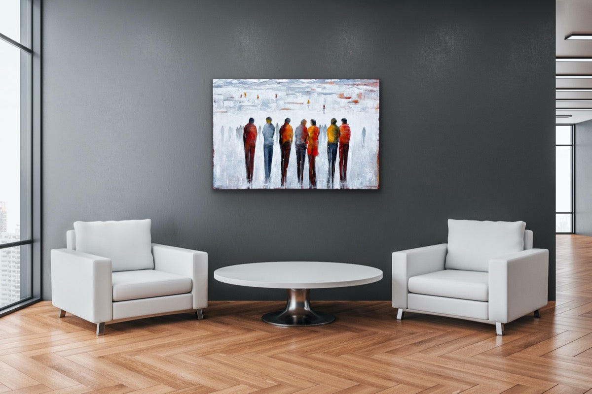 Behold The Moment <br>80x120x2 cm<br>31.5”x47.2”x1.2”