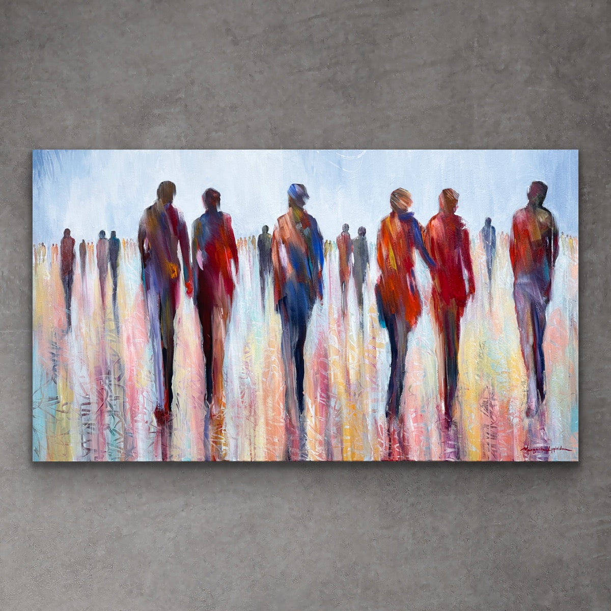 Colours Of The Wind <br>80x140x3 cm<br>31.5”x58.7”x1.2”