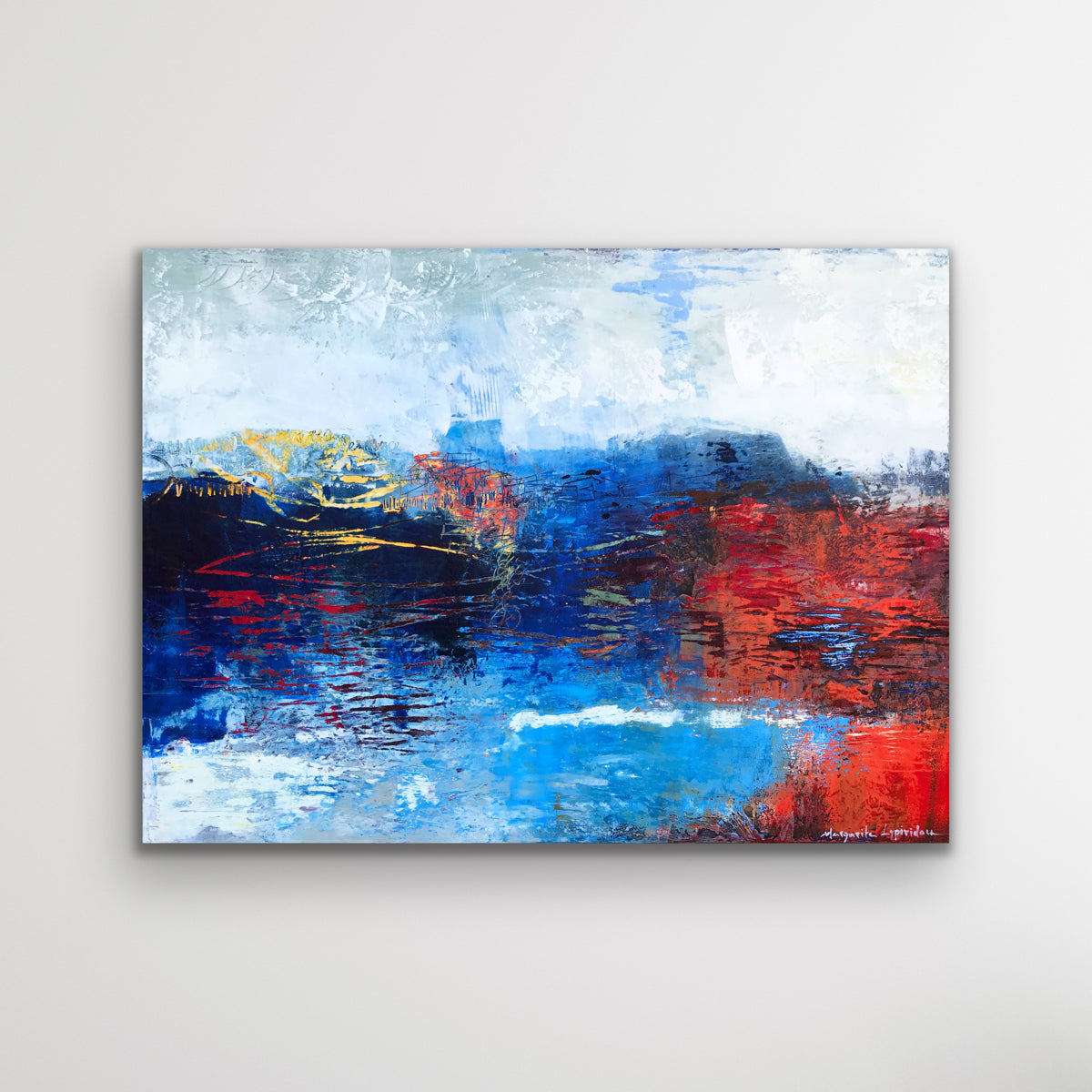 Hometown <br>55.8x76.2x3.8 cm<br>22”x30"x1.5"