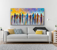 Dedicated To Life <br>80x160x3 cm<br>31.5”x63”x1.2"