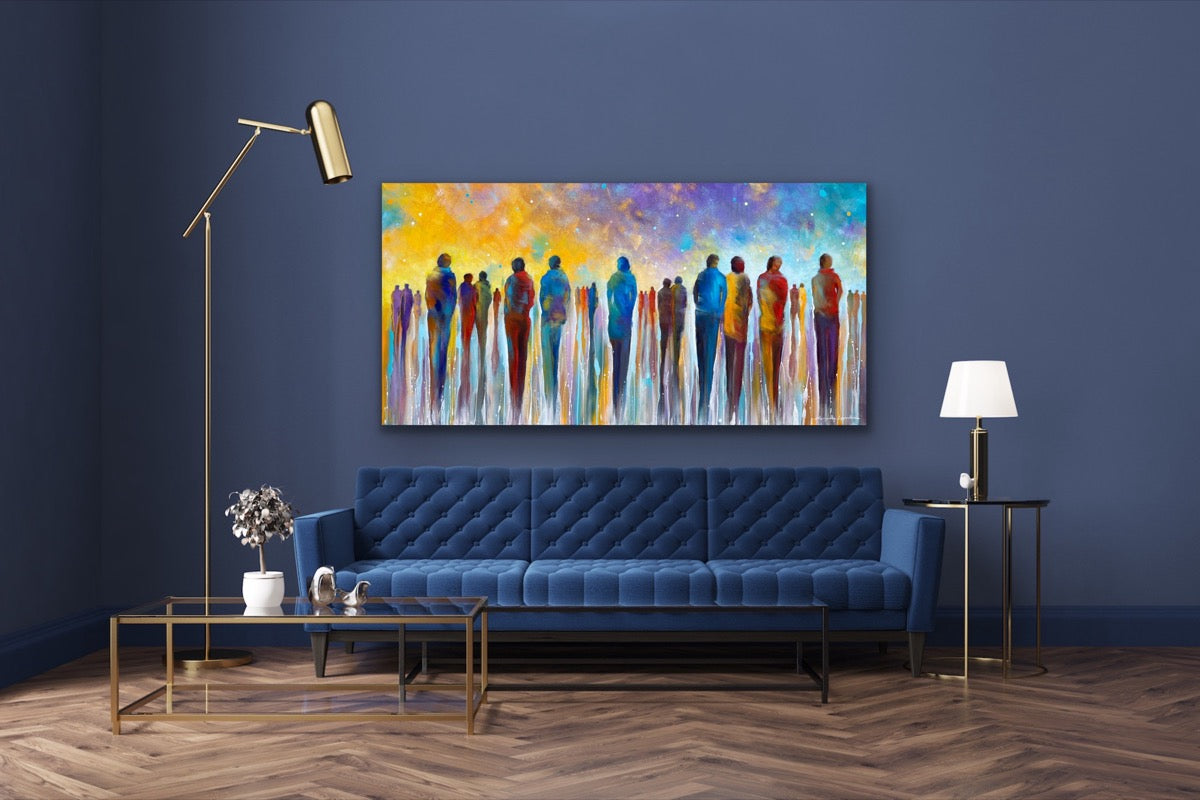 Dedicated To Life <br>80x160x3 cm<br>31.5”x63”x1.2"