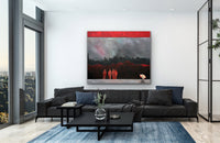 Hindsight <br>121.9x101.6x4 cm<br>48”x40”x1.6”