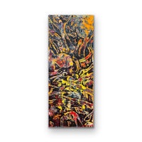 The End Of Reason <br>125x50x2.5 cm<br>49.2”x19.7”x1"
