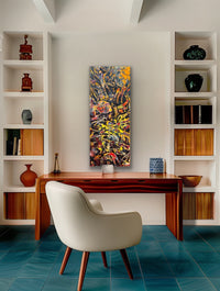 The End Of Reason <br>125x50x2.5 cm<br>49.2”x19.7”x1"