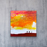Ode To Summer <br>25x25x3 cm<br>9.8”x9.8”x1.2"