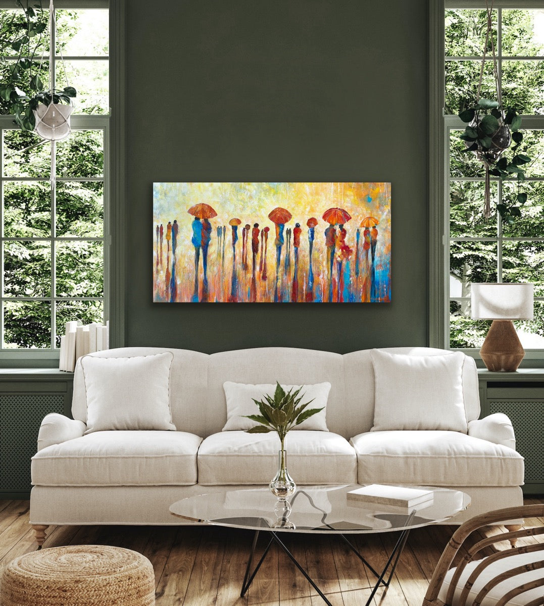 Pouring Light <br>80x160x3 cm<br>31.5”x63”x1.2"