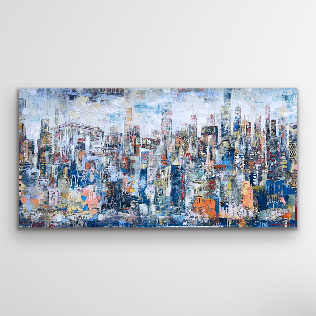 Megalopolis <br>76x152x3.8 cm<br>30x60”x1.5’’