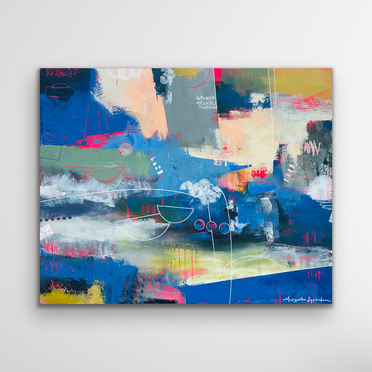 Notes On A Saturday<br>61x76x3cm<br>24”x30”x1.2”
