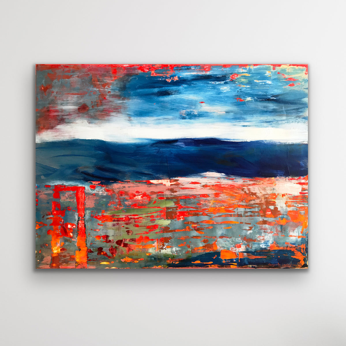 Opening<br>76.2x101.6x3.8cm<br>30”x40”x1.5”