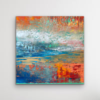 Waterspace<br>45x45x3.8cm<br>18”x18”x1.5”