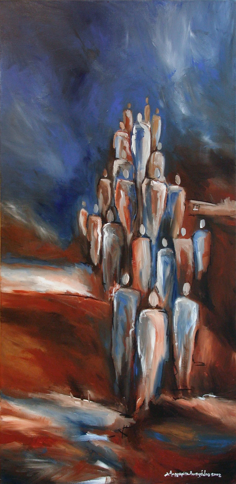 Ascending Figures - SOLD