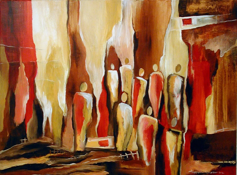 Red People I - SOLD