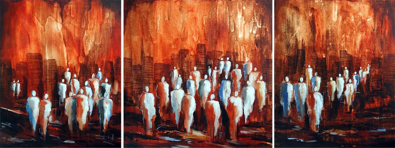 Recognitions (triptych) - SOLD