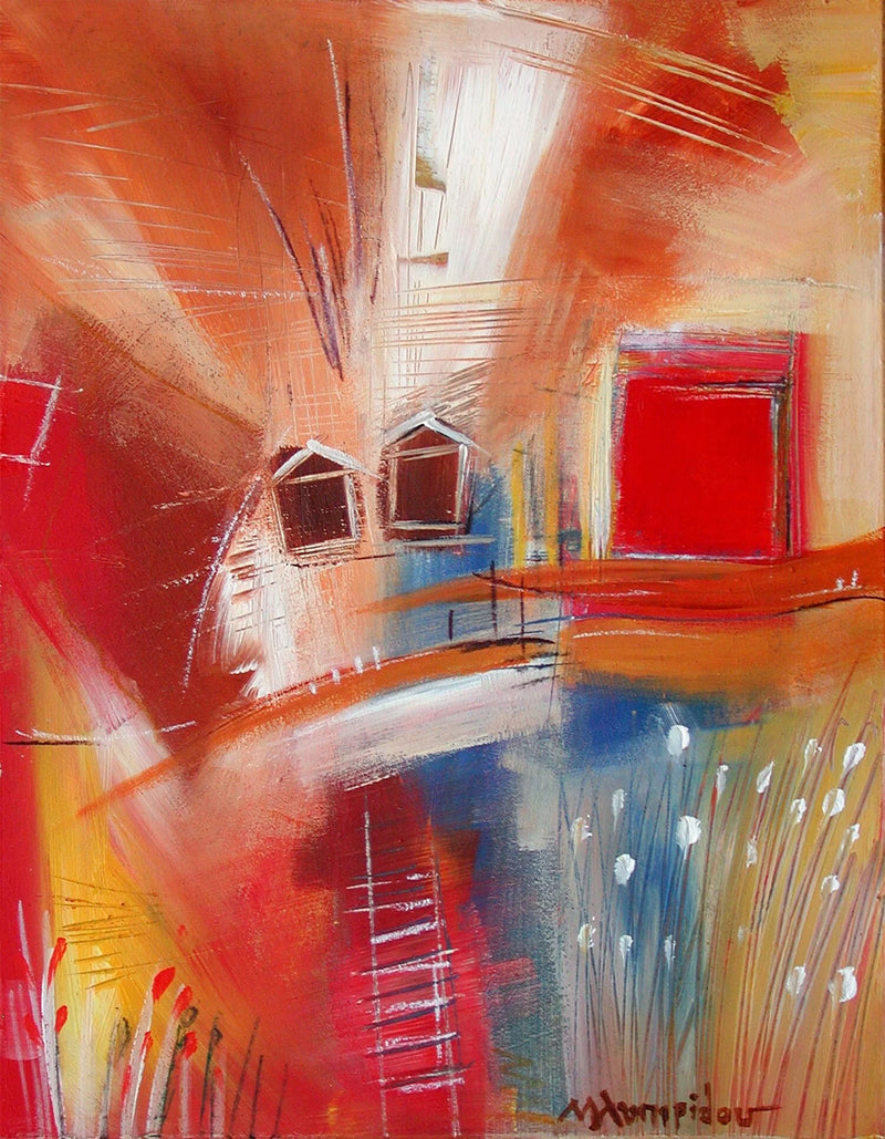 Summer Scenes In Evia III - SOLD