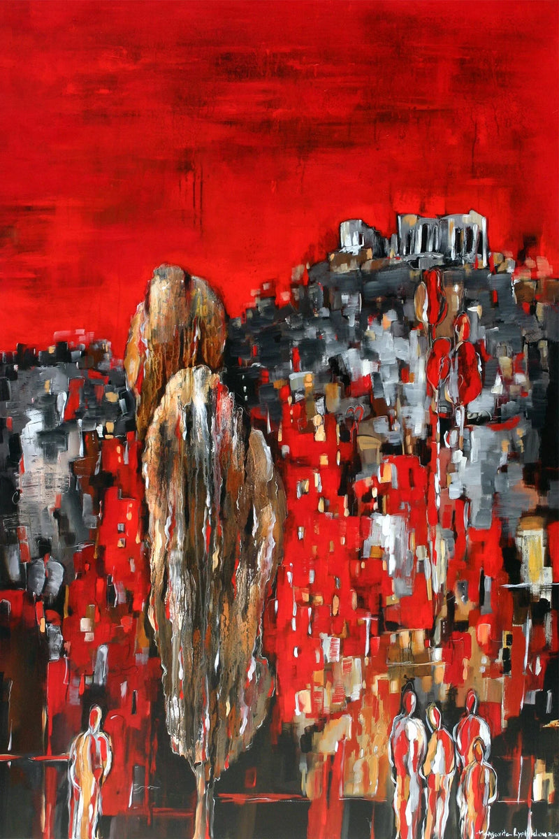 Acropolis In The Distance - SOLD