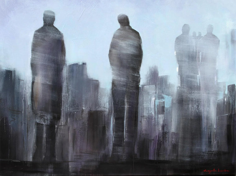 Sous le ciel violet - SOLD