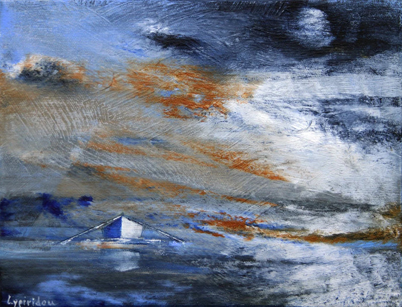 Dusk At The Lake - SOLD