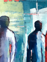 Fugacious Moments <br>91.4x121.9x4 cm<br>36”x48”x1.6”