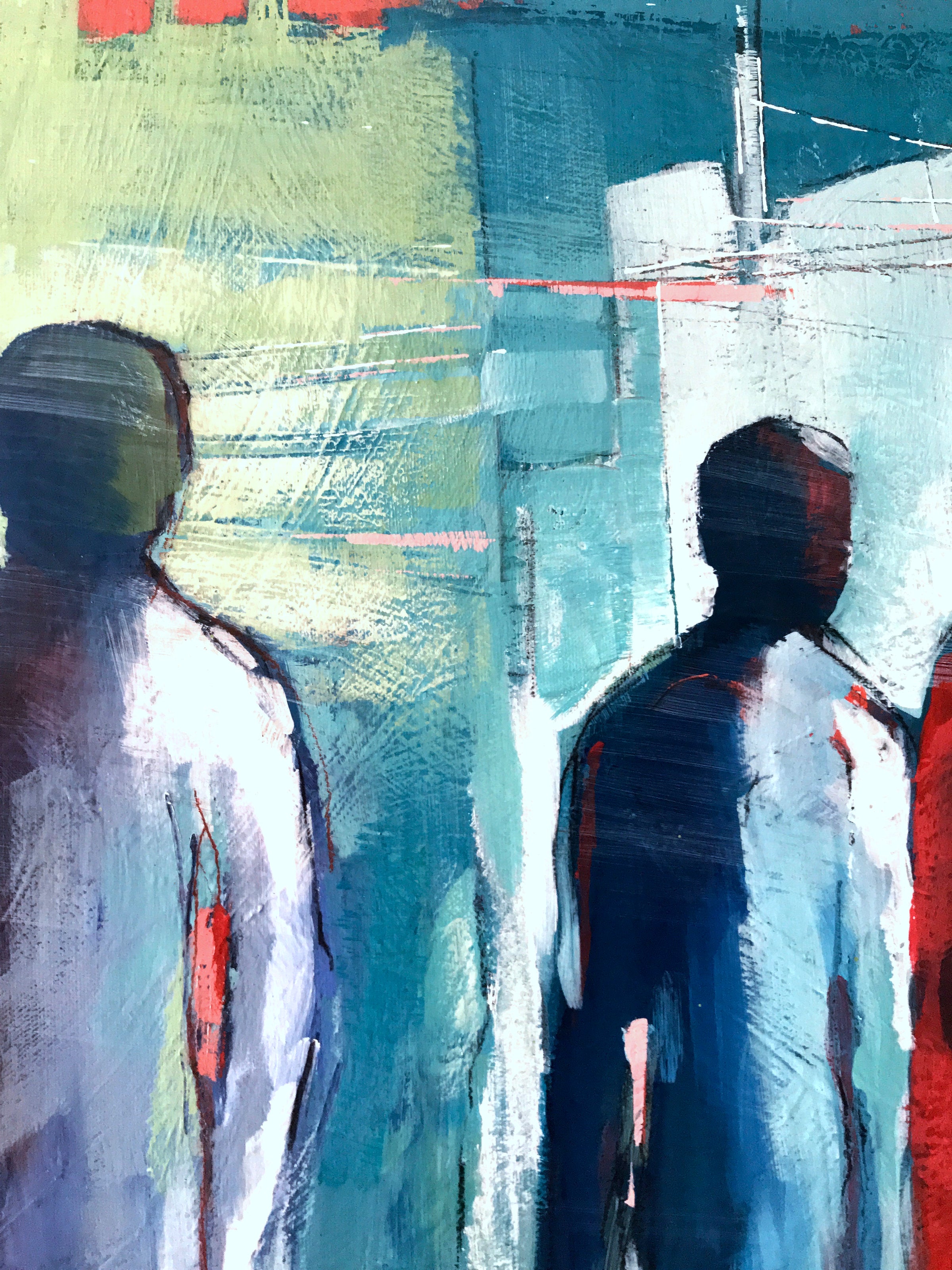 Fugacious Moments <br>91.4x121.9x4 cm<br>36”x48”x1.6”