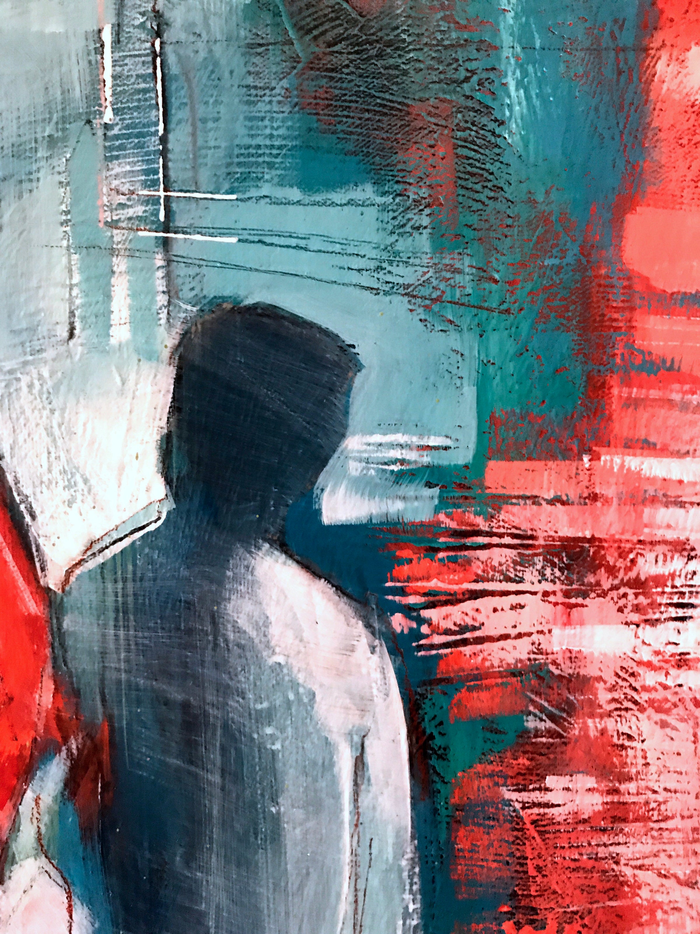 Fugacious Moments <br>91.4x121.9x4 cm<br>36”x48”x1.6”