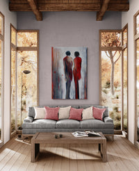 Intimate Talk <br>152.4x101.6x4 cm<br>60”x40”x1.6”
