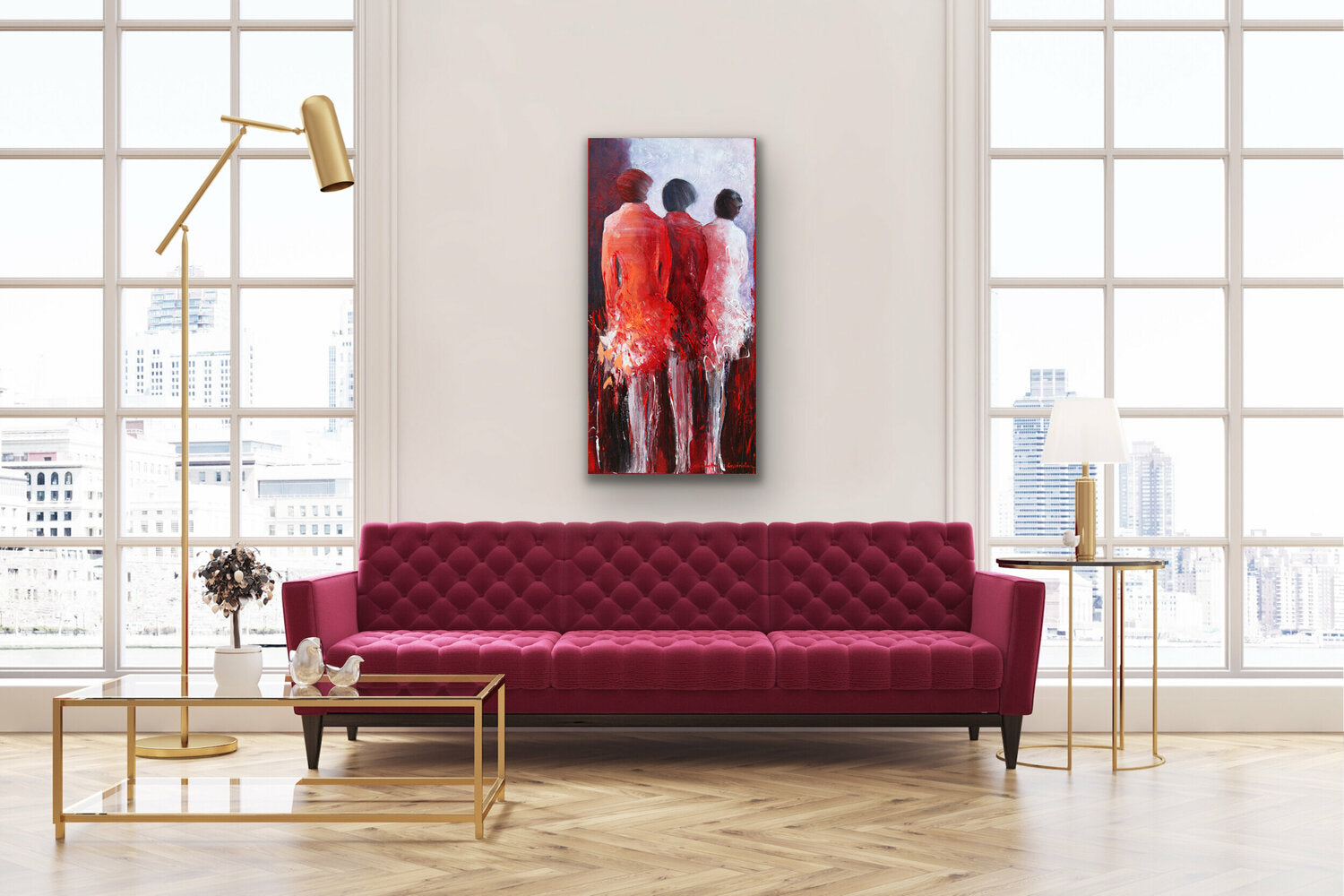 The Silence Of Spring<br>122x61x3.8 cm<br>48”x24”x1.5"