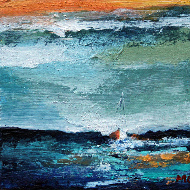 Orange Reflection - SOLD