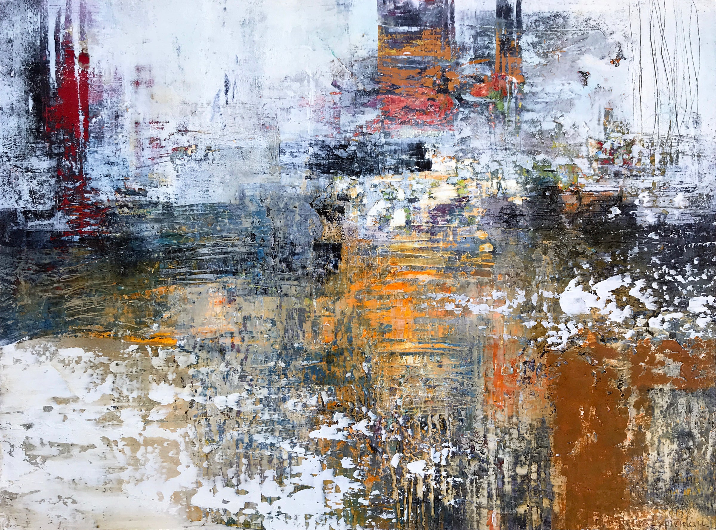 Crossings<br>30.4x40.6x3.8 cm<br>12"x16"x1.5"