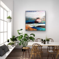 Ship Of Fools <br>91.4x91.4x3.8 cm<br>36"x36"x1.5"
