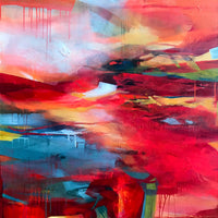 Burst Of Light <br>91.4x91.4x3.8 cm<br>36”x36”x1.5"